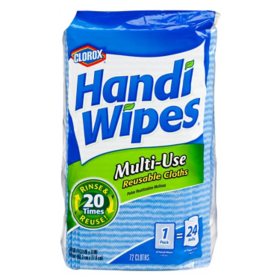 Clorox Handi Wipes, Reusable Cloths (72 ct.)