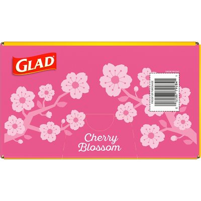 Glad Force Flex-Plus Tall Kitchen Drawstring Trash Bags, Cherry Blossom  Scent (13 gal., 120 ct.) - Sam's Club