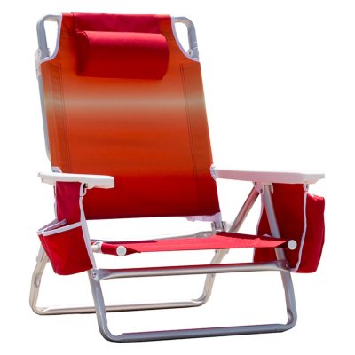 Beach Chair Orange Sam s Club