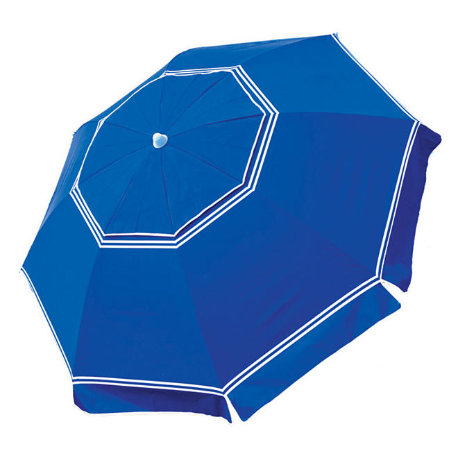 7' Beach Umbrella Anchor Blue 