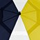 Navy/White, variant on Nautica 2-Pack Golf Umbrella Set