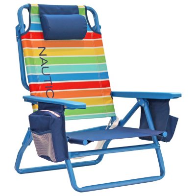 Nautica Beach Chair 2 Pk Rainbow Sam S Club