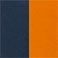 Orange/White/Navy, variant on Nautica 2-Piece Golf Umbrella Set