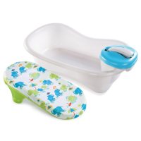 Summer Infant Newborn to Toddler Bath Center & Shower - Neutral