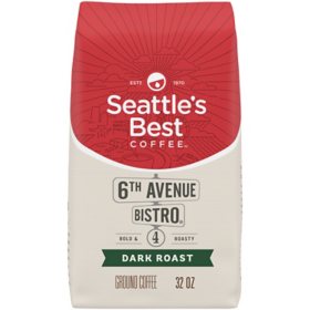 Seattle's Best Coffee 6th Avenue Bistro Ground Coffee, 32 oz.