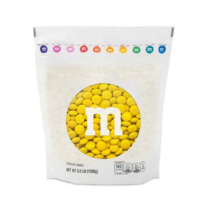 M&M's Single Colors - 10lb - Yellow –