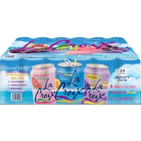 LaCroix Black Razz Berry Sparkling Water Variety Pack (12 fl. oz., 24 pk.)