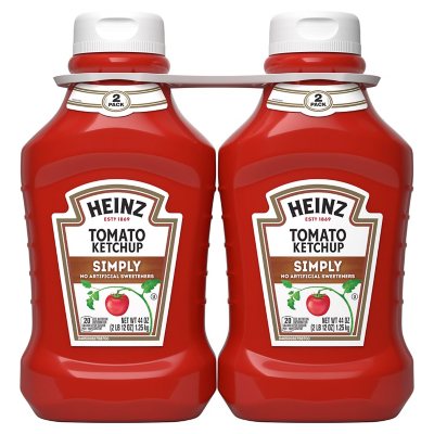 Heinz Original Tomato Ketchup Bottles (44 oz., 3 pk.) - Sam's Club