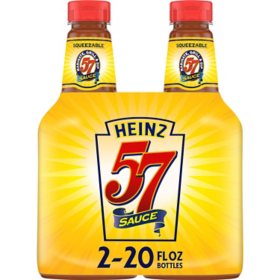 Heinz 57 Sauce 20 oz., 2 pk.