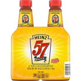 Heinz 57 Sauce 20 oz., 2 pk.