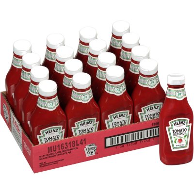 Heinz Tomato Ketchup - 24 pack, 14 oz glass bottles