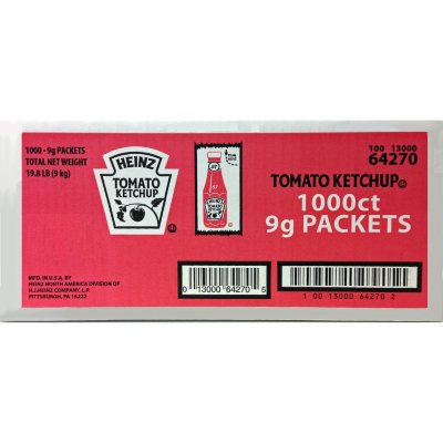 Red Gold Tomato Ketchup Single-Serve Packets (1,000 ct.) - Sam's Club