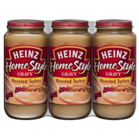 Heinz HomeStyle Roasted Turkey Gravy 18 oz., 3 pk.