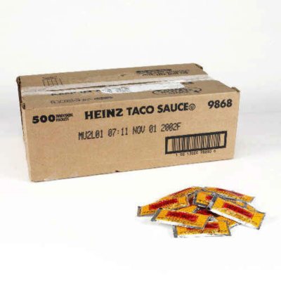 Heinz Taco Sauce Packets 500 ct. Sam's Club