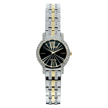Citizen Eco-Drive Ladies’ Two-Tone Stainless Steel Watch with Swarovski Crystals
