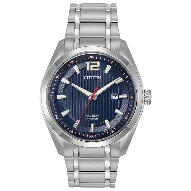 Citizen Eco-Drive Men's Titanium Grey-Tone Watch