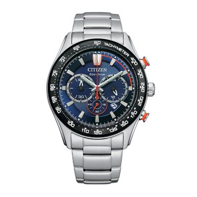 Citizen Eco-Drive Mens 43mm Chronograph Stainless Steel Watch - Sam's Club