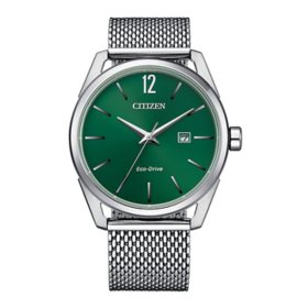 Citizen Eco Drive Watch With Mesh Band 42mm BM7416-71X		