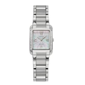 Citizen Ladies Eco-Drive EW5610-59D Silver Tone Watch