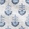 Blue Floral, variant on Over&Back 100% Cotton Hand-Blocked Printed Table Runner