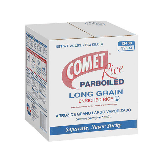 Comet Rice Parboiled Long Grain (25 lb.)