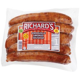 Richard's Andouille Smoked Sausage (3 lbs., 5 links)
