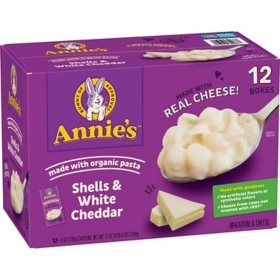 Annie's Shells and White Cheddar Mac and Cheese (12 pk.)