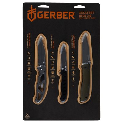 Gerber Gear Greatest Hits 3-Piece Folding Knife Set