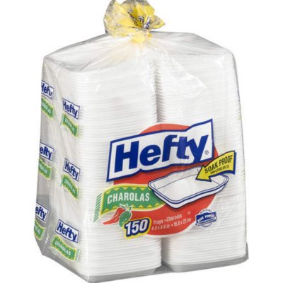 Hefty Supreme Foam Charola Trays, 6.5 x 8.625 (200 ct.) - Sam's Club