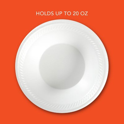 Amscan White Paper Bowls, 20oz, 20ct White | Party Supplies | Party