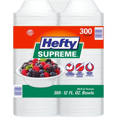 Hefty Everyday Soak Proof Bowls - 30 CT, Plates