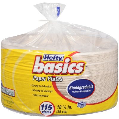 Hefty super 2025 strong paper plates