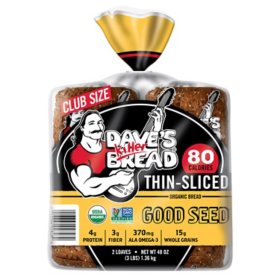 Dave's Killer Bread Good Seed Thin-Sliced (2 pk.)