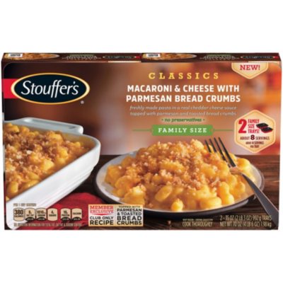 Stouffer's Classics Macaroni and Cheese With Parmesan Bread Crumbs (2