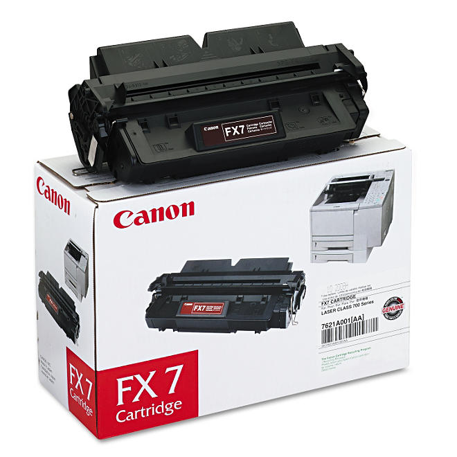 Canon FX7 Toner Cartridge, Black (4,500 Yield)