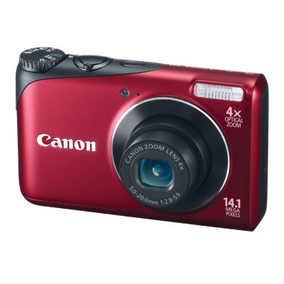 Canon A2200  Digital Camera - Red - Sam's Club