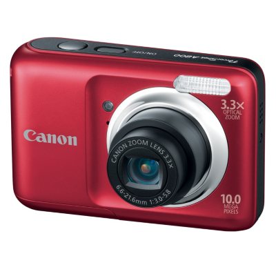 Canon A800 10MP Digital Camera - Red - Sam's Club