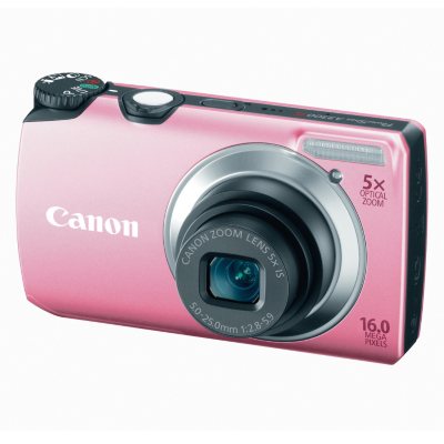 Canon A3300 IS 16MP Digital Camera - Pink - Sam's Club