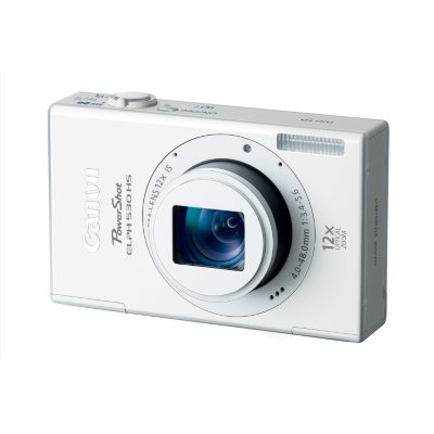 Canon ELPH 530 HS 10.1MP Digital Camera with Wifi - White - Sam's Club