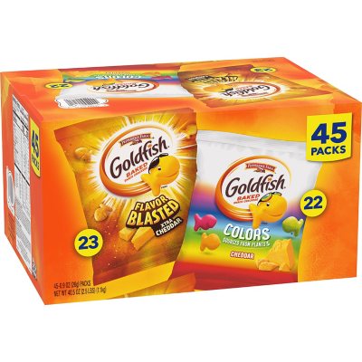 Pepperidge Farm Goldfish Variety Pack (0.9 oz., 45 pk.)