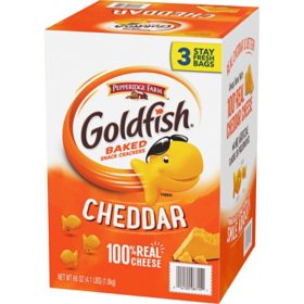 Pepperidge Farm Goldfish Crackers, 2 oz., 3 pk.