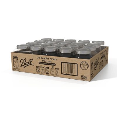 Ball 2-Pack 16-oz Plastic Canning Jars with Lids at