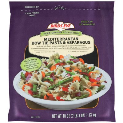 Birds Eye Mediterranean Bow Tie Pasta & Asparagus - 40 oz. - Sam's Club