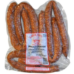 Rabideaux's Smoked Pork Sausage 4 lb.