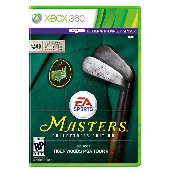 Tiger Woods PGA Tour 13 Collector's Edition - Xbox 360 Kinect
