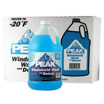 Peak Windshield Wash and Deicer - 1 gal. bottles - 6 pk. - Sam's Club