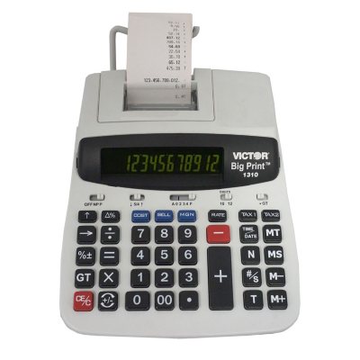 Victor 1310 Big Print™ Thermal Printing Calculator Sam's Club