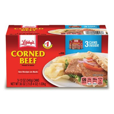 corned beef libby oz pk bjs wholesale samsclub