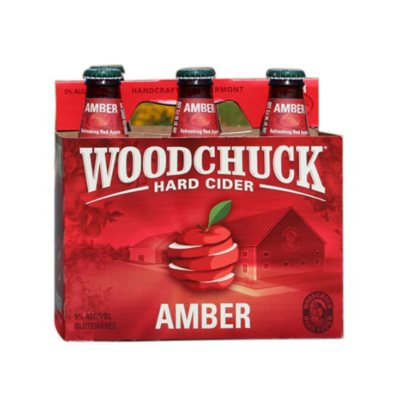 WOODCHUCK AMBER 6 / 12 OZ BOTTLES Sam's Club