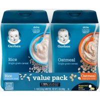 Gerber Rice and Oatmeal Infant Cereal Twin Pack (16 oz., 2 pk.)